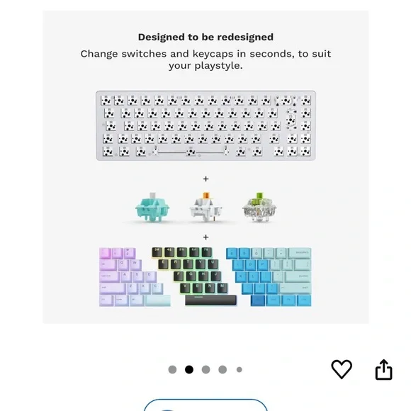 Glorious Gaming GMMK 2-65 Percent Keyboard - Picture 2 of 13